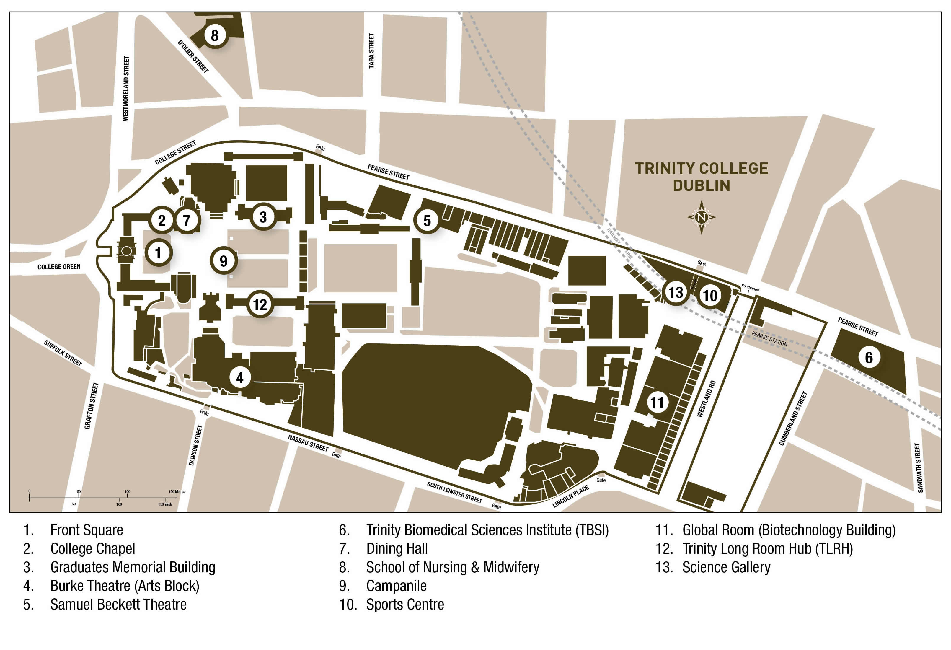 map of trinity college        <h3 class=